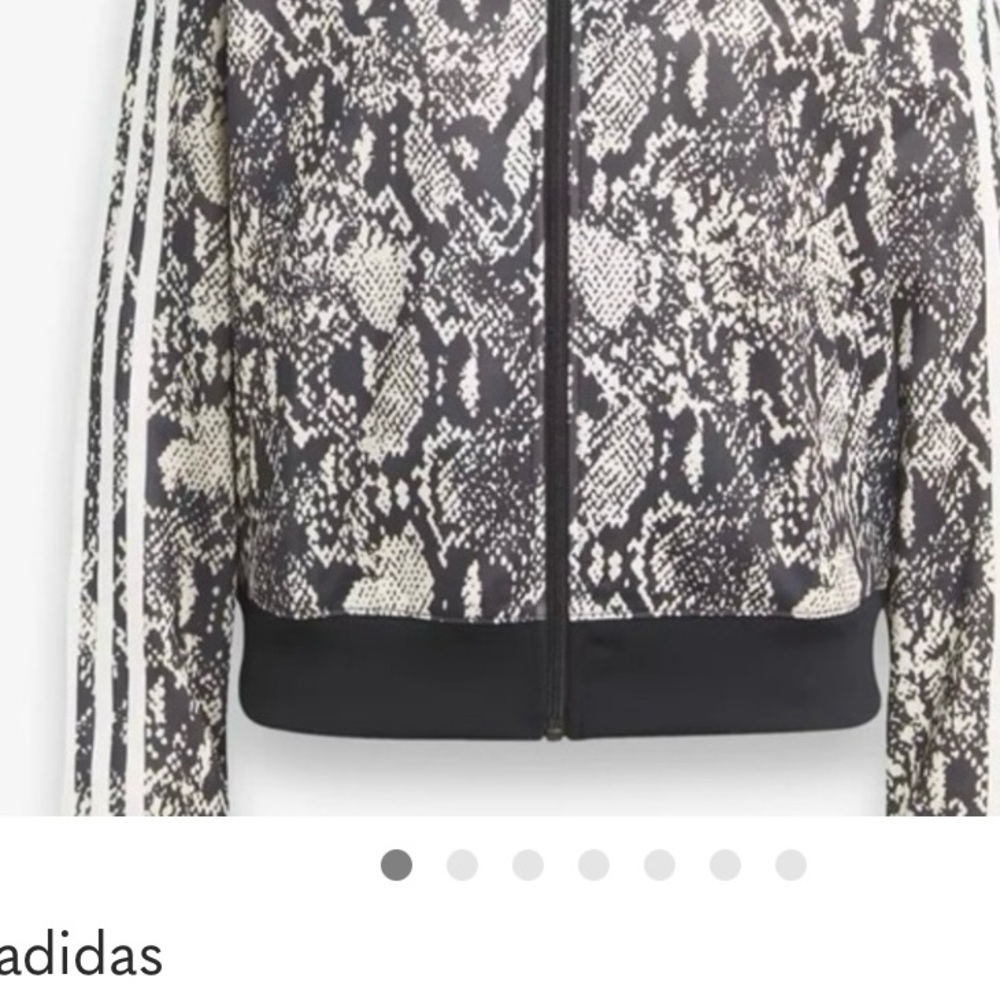 Adidas Python Snakeskin Print Jacket Sz Large - image 3